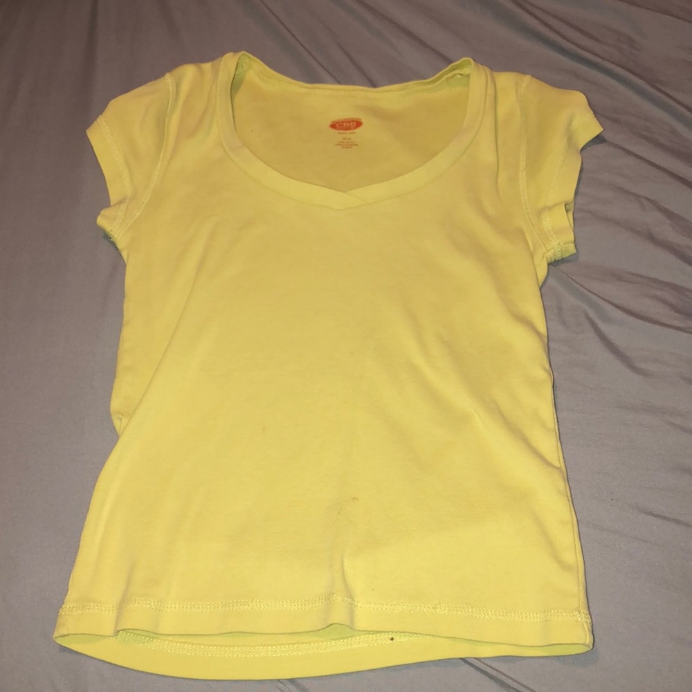 Basic Yellow Tee